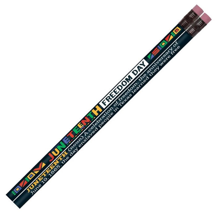 Juneteenth - Black History Pencils (set of 10)