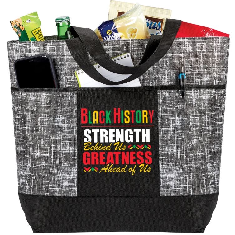 Black History tote bag - Strength Greatness