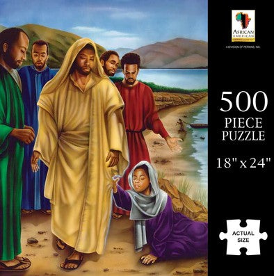 The Hem of His Garment - 500 piece jigsaw puzzle