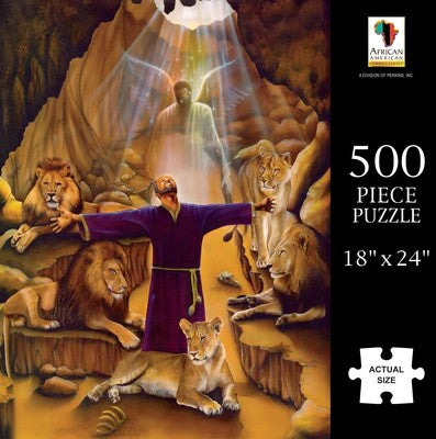 Daniel In The Lions Den - 500 piece jigsaw puzzle