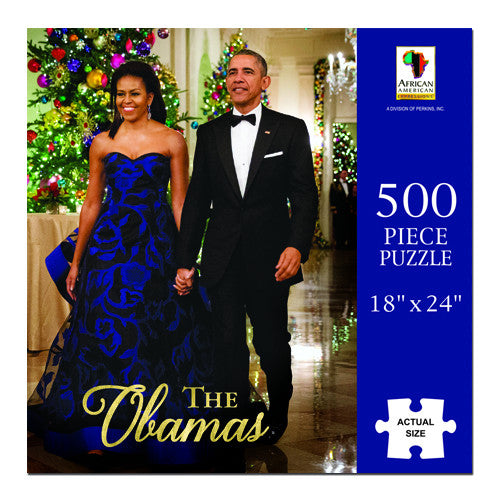 The Obamas - 500 piece jigsaw puzzle