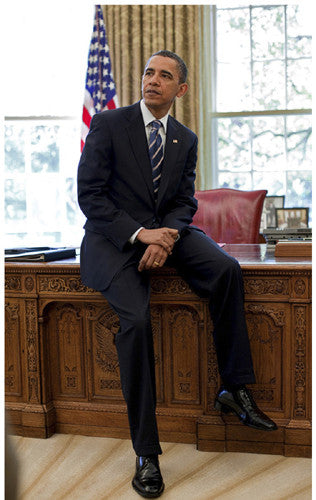 President Barack Obama Oval Office - 17x11 - print