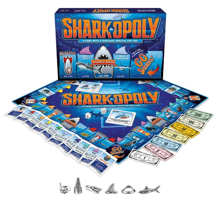 Shark-opoly - boardgame