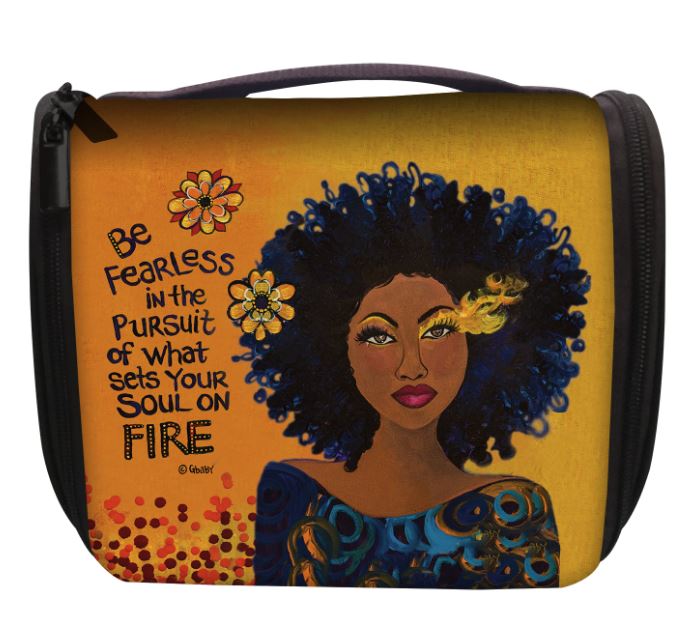 Sets Your Soul On Fire - cosmetic organizer