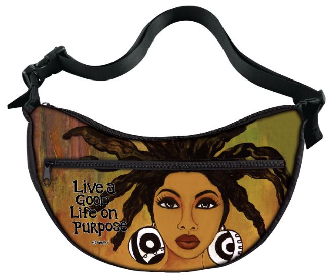 Live a Good Life on Purpose - fanny pack