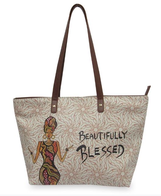 Beautifully Blessed - bucket style handbag