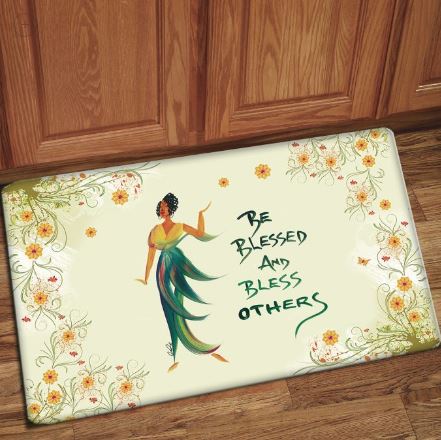 Be Blessed And Bless Others - floor mat