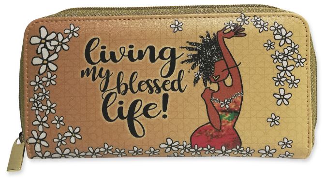 Living My Blessed Life - ladies wallet