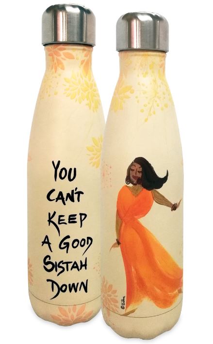 You Cant Keep A Good Sistah Down - travel bottle