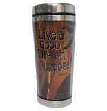 Live A Good Life On Purpose - Gbaby - travel mug