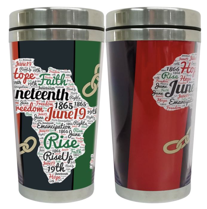 Juneteenth - Africa - travel mug