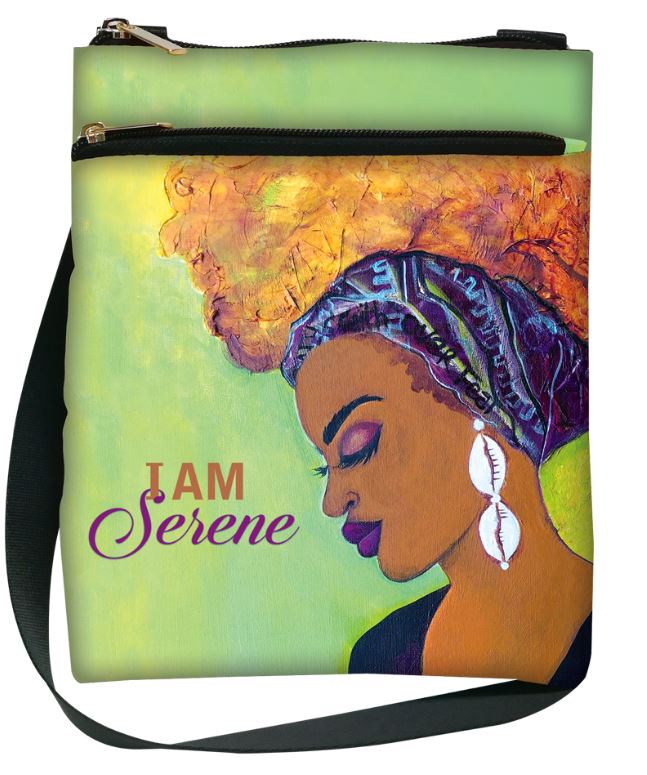 I Am Serene - travel purse