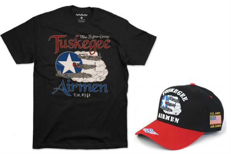 Tuskegee Airmen t-shirt - cap - TATU