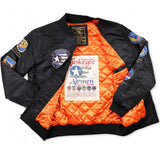 Tuskegee Airmen - bomber jacket - TBJD-BLK