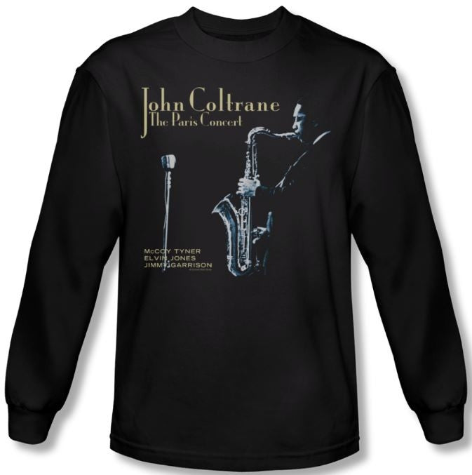 John Coltrane - Paris Concert - long sleeve t-shirt
