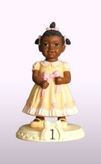 Birthday Girl - age 1 - figurine