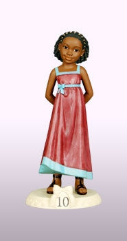 Birthday Girl - age 10 - figurine