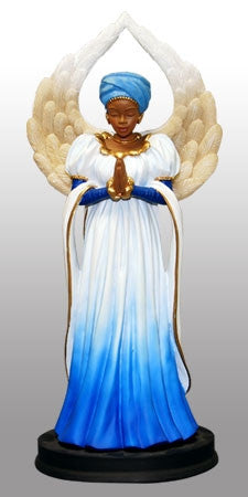 Serenity - in blue - angel figurine