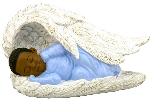 Babies in Angel Wings - Boy - figurine