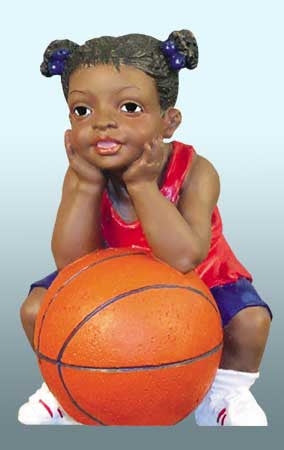 Basketball Kids - girl - figurine