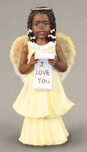 I Love You - cherub angel - figurine