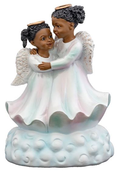 Sisters Forever - cherub angels figurine - 162
