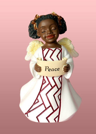 Cute Cherub - Peace figurine