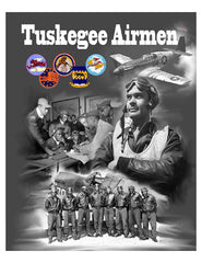 Tuskegee Airmen - 24x20 print - Wishum Gregory