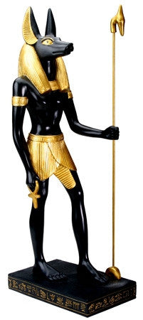 Anubis Egyptian Figurine - large