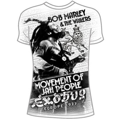 Exodus 77 - Bob Marley t-shirt