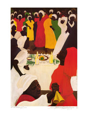 At the Table of Zion - limited edition print - Bernard Hoyes