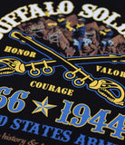 Buffalo Soldiers - longsleeve t-shirt - BLTA-BLK