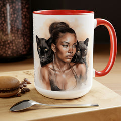 Strength and Beauty - 15oz mug