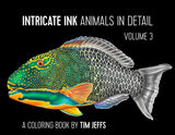 Intricate Ink - Animals In Detail-3 - Coloring Book