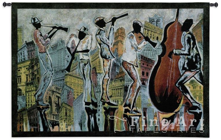 Jazz Reflections - tapestry