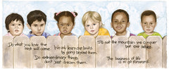 All God's Children - 38x16 - limited edition giclee - Kenneth Gatewood