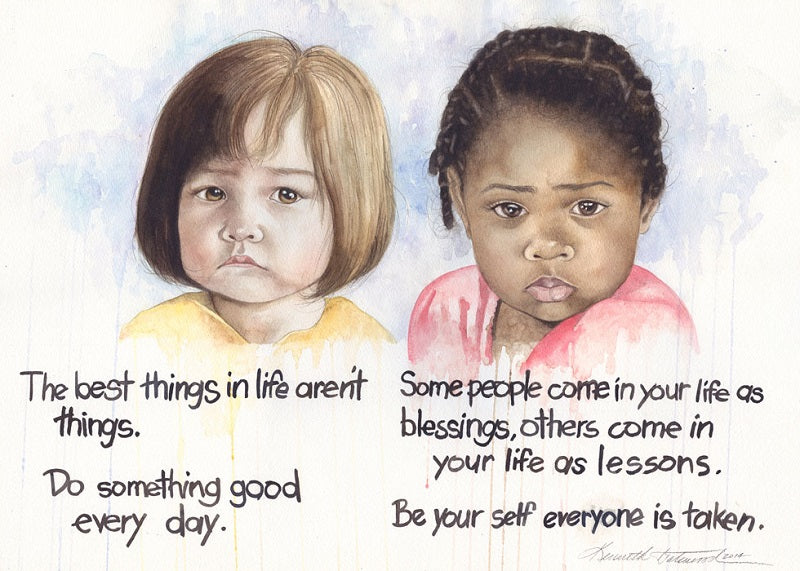 Life Lessons - 24x17 - limited edition giclee - Kenneth Gatewood