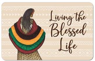 Living The Blessed Life - shower mat