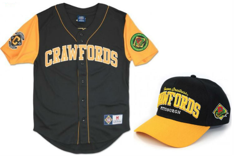 Pittsburgh Crawfords - legacy jersey - cap – It's A Black Thang.com