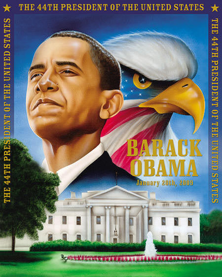 President Obama Whitehouse - tapestry throw