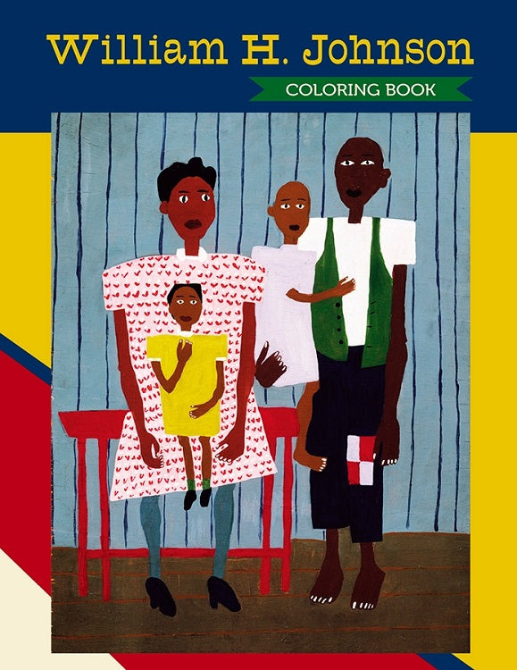 William H. Johnson - Coloring Book